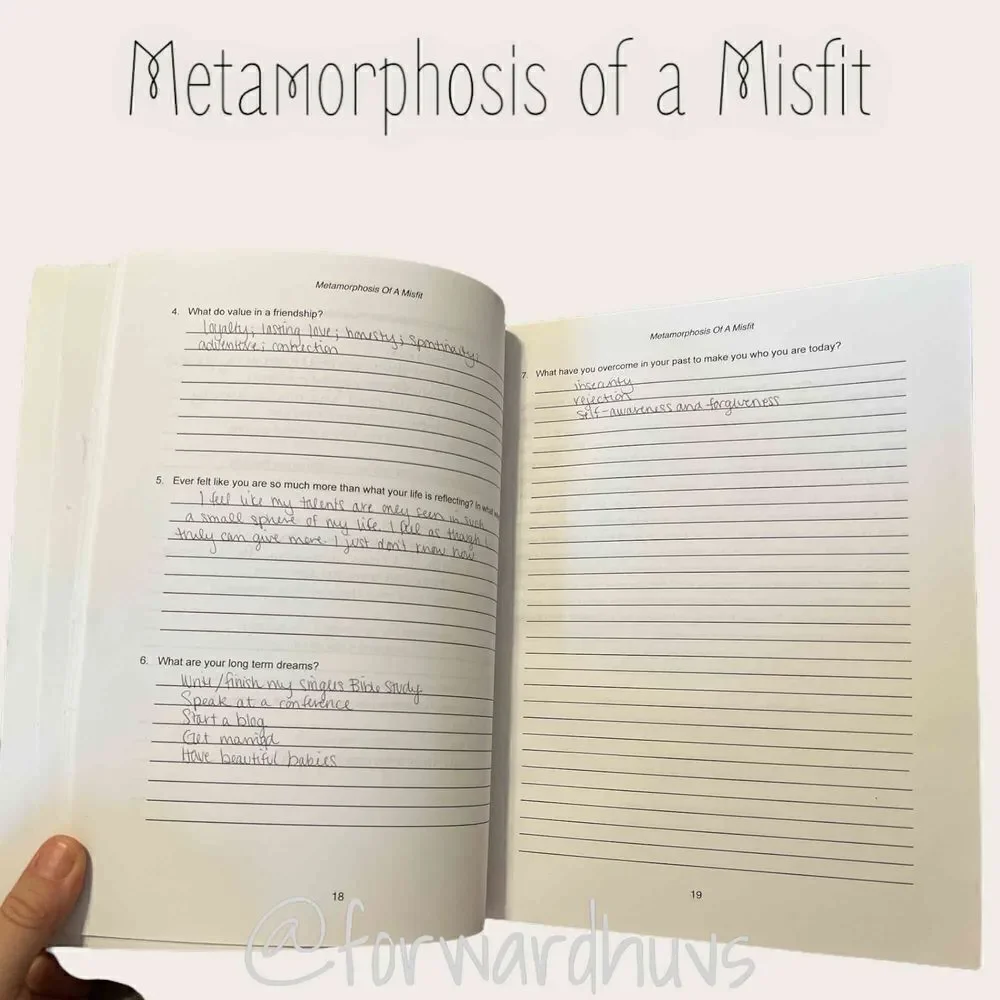 Metamorphosis of A Misfit: Finding Your Truth & Tribe - Workbook - Read
